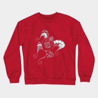 Polynesian tatoo art turtle Crewneck Sweatshirt